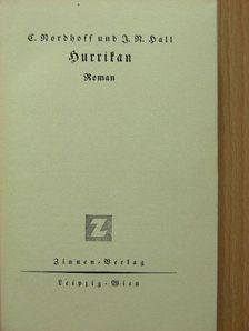 C. Nordhoff - Hurrikan (gótbetűs) [antikvár]