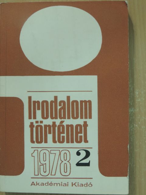 Bárdos Judit - Irodalomtörténet 1978/2. [antikvár]
