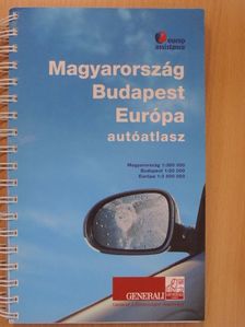 Magyarország, Budapest, Európa autóatlasz [antikvár]
