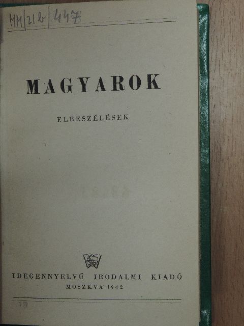 Gábor Andor - Magyarok [antikvár]