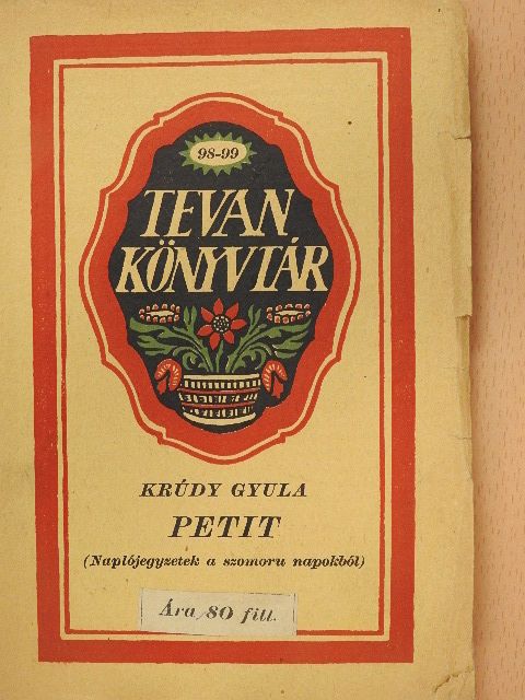 Krúdy Gyula - Petit [antikvár]