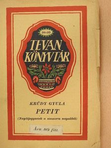 Krúdy Gyula - Petit [antikvár]
