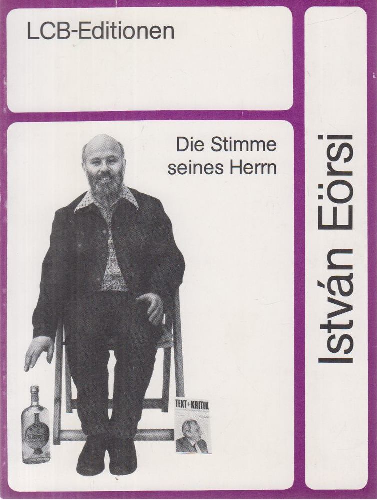 Eörsi István - Die Stimme seines Herrn [antikvár]