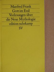 Manfred Frank - Gott im Exil II. [antikvár]