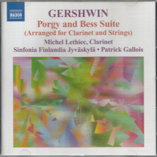 GERSHWIN - PORGY AN BESS SUITE CD LETCHIEC, GALLOIS, SINFONIA FINLANDIA JYVASKYLA