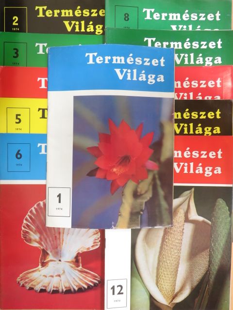 Ádámfi Tamás - Természet Világa 1974. (nem teljes évfolyam) [antikvár]