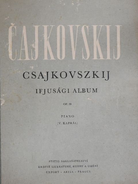 Csajkovszkij - Ifjusági album [antikvár]