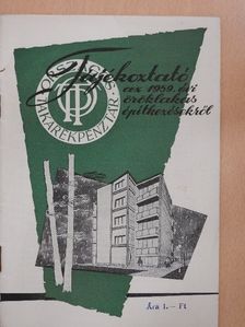Tájékoztató az 1959. évi öröklakás építkezésekről [antikvár]