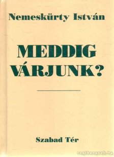 NEMESKÜRTY ISTVÁN - Meddig várjunk? [antikvár]