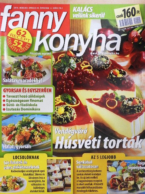 Fanny konyha 2010. március-április [antikvár]