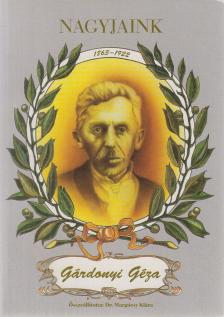 Margócsy Klára dr. - Gárdonyi Géza [antikvár]