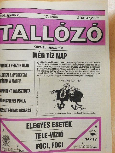 Tallózó 1994. (nem teljes évfolyam) [antikvár]