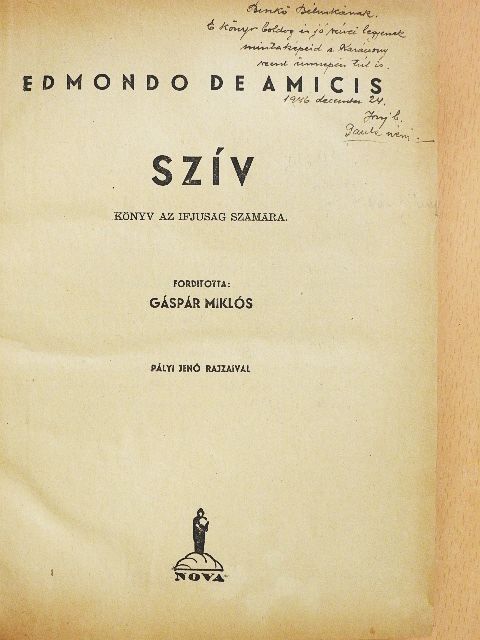 Edmondo De Amicis - Szív [antikvár]