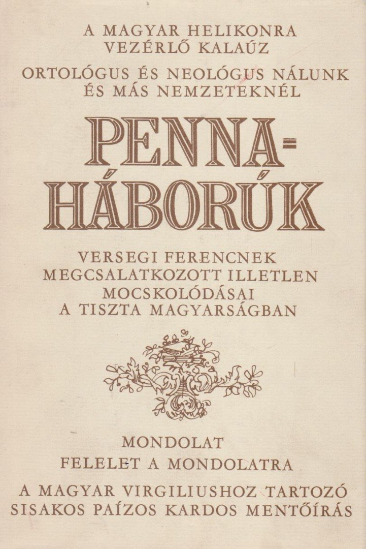 Szalai Anna - Pennaháborúk [antikvár]