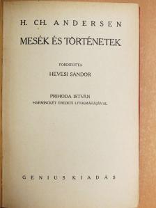 H. Ch. Andersen - Mesék és történetek I. [antikvár]
