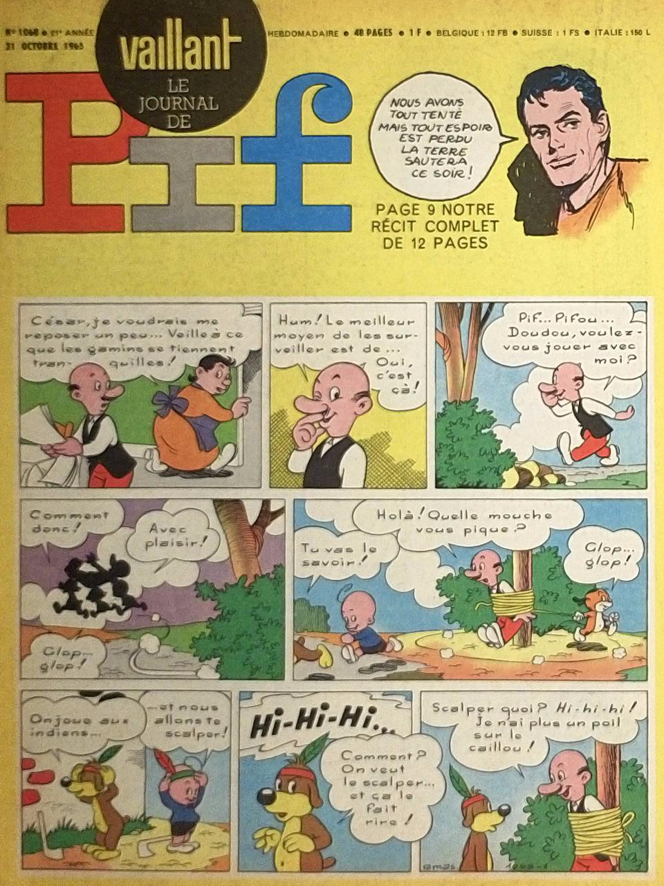 Cézard - Pif 31 Octobre 1965 [antikvár]