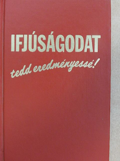 Ifjúságodat tedd eredményessé! [antikvár]