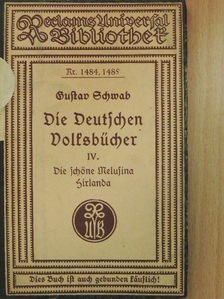 Gustav Schwab - Die Deutschen Volksbücher für Jung und Alt wiedererzählt IV. (gótbetűs) [antikvár]