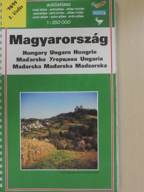 Gebry Zsuzsa - Magyarország autóatlasza [antikvár]