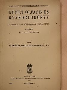 Dr. Bariska Mihály - Német olvasó- és gyakorlókönyv I. [antikvár]