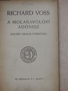 Richard Voss - A molaravölgyi adónisz [antikvár]