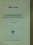 Füry Lajos - Forgószél [antikvár]