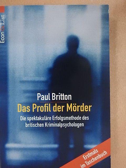 Paul Britton - Das Profil der Mörder [antikvár]