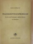 Günter Mühlpfordt - Transkriptionsprobleme [antikvár]