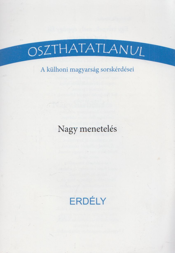Kristály Lehel - Nagy menetelés - Erdély [antikvár]