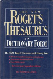 Lewis, Norman - The New Roget's Thesaurus [antikvár]
