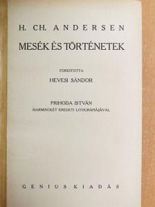 H. Ch. Andersen - Mesék és történetek III. [antikvár]