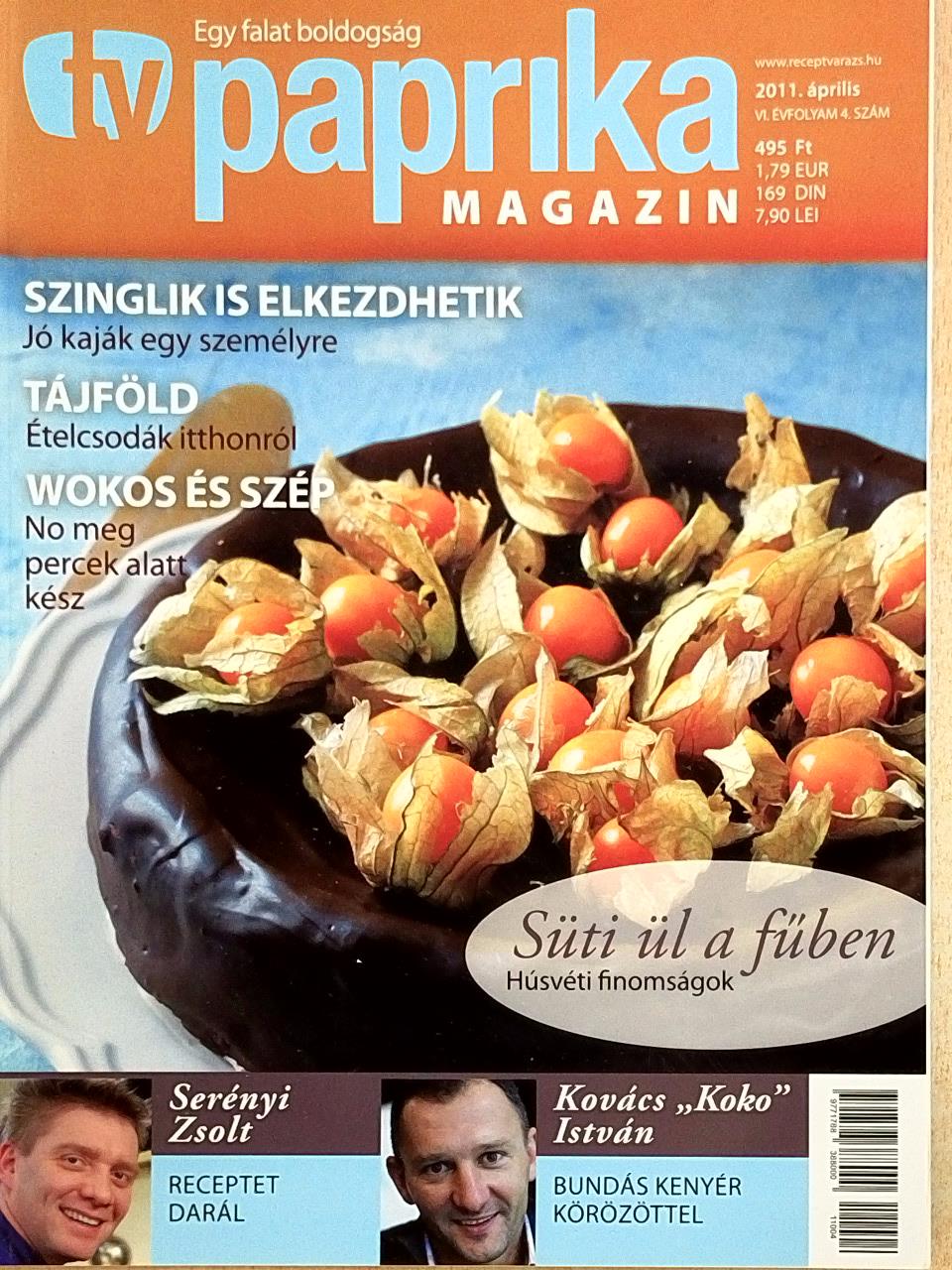 TV Paprika Magazin 2011. április [antikvár]