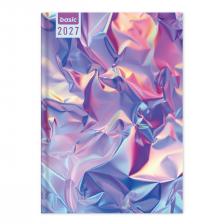 P4114 - 4611 - Határidőnapló Period Basic A/5 napi Rainbow papír 2027