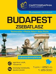 Cartographia Kiadó - Budapest zsebatlasz 1:25 000