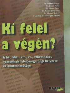 Dr. Berkes György - Ki felel a végén? [antikvár]