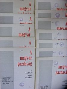 A magyar gazdaság a külföldi sajtó tükrében 1983. január-december [antikvár]