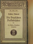 Gustav Schwab - Die Deutschen Volksbücher für Jung und Alt wiedererzählt IV. (gótbetűs) [antikvár]