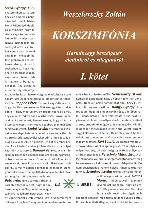Weszelovszky Zoltán - Korszimfónia I-II.