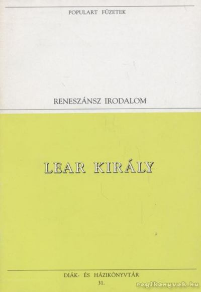 William Shakespeare - Lear király [antikvár]
