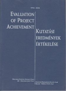 Gilyén Zsuzsanna - Kutatási eredmények értékelése [antikvár]