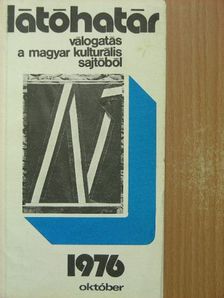Deák Ferenc - Látóhatár 1976. október [antikvár]