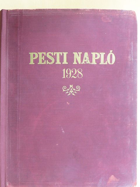 Pesti Napló Képes Műmelléklet 1928. (nem teljes évfolyam) [antikvár]