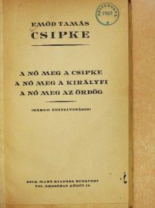 Emőd Tamás - Csipke [antikvár]