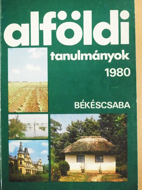 Becsei József - Alföldi tanulmányok 1980 [antikvár]