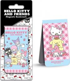 MS2510986 - Pyramid HELLO KITTY &amp; FRIENDS (BLUE) Mágneses Könyvjelző