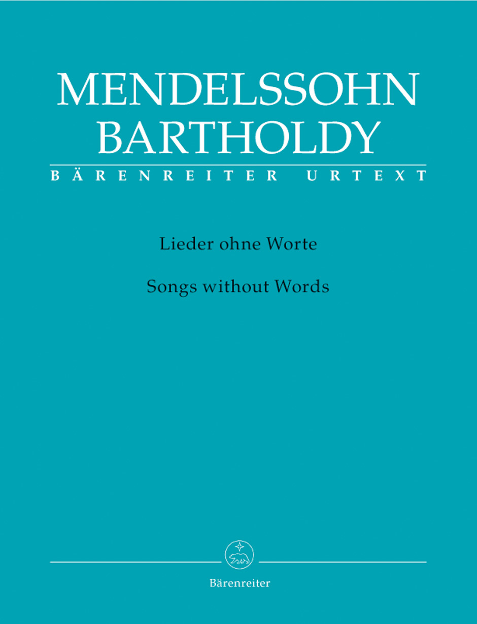 MENDELSSOHN BARTHOLDY - LIEDER OHNE WORTE FÜR KLAVIER URTEXT (R.LARRY TODD/MATTHIAS KIRSCHNEREIT)