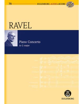 RAVEL... - PIANO CONCERTO IN G MAJOR (KISPARTITÚRA + CD) (ARBIE ORENSTEIN)