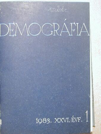 Andorka Rudolf - Demográfia 1983/1-4. [antikvár]