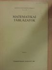 Dr. Szörcsei László - Matematikai táblázatok [antikvár]