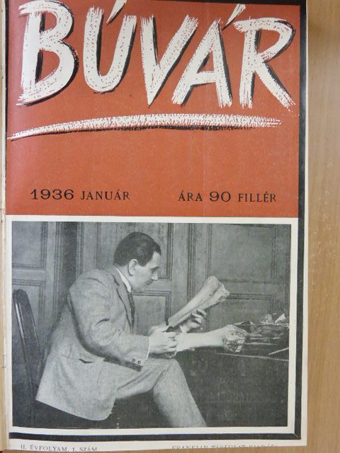Abaházi Richárd - Búvár 1936. január-június (fél évfolyam) [antikvár]